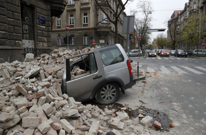 Zemetrasenie v Zahrebe