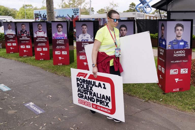 Austrália, formula 1, koronavírus