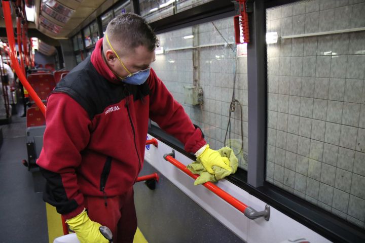 DOPRAVA: Dezinfekcia mestskej hromadnej dopravy