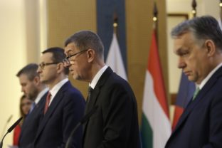 Orbán, Babiš, Morawiecki, Pellegrini
