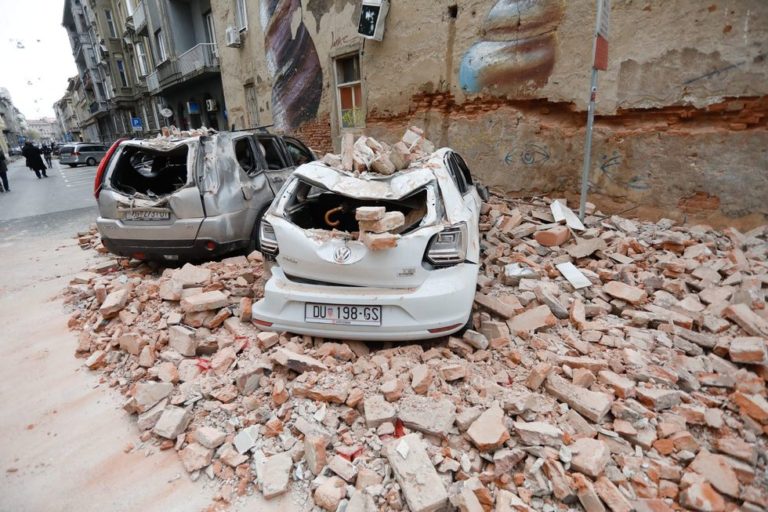 Zemetrasenie v Zahrebe