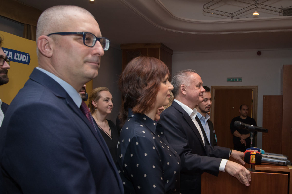 VOĽBY: Volebná noc v centrále strany Za ľudí