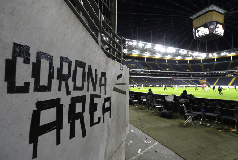 Eintracht Frankfurt, koronavirus