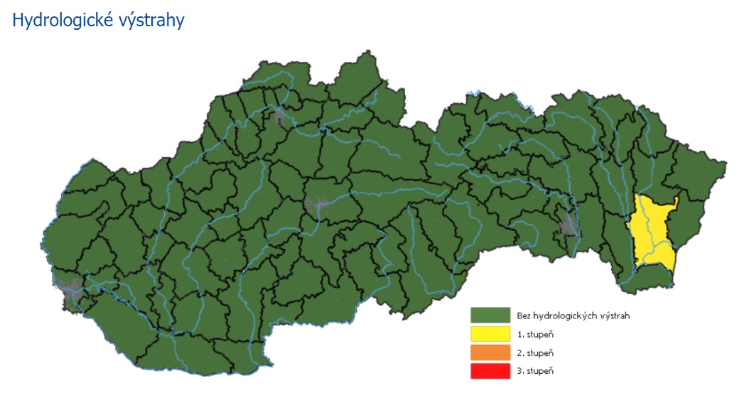 Výstraha pred povodňami