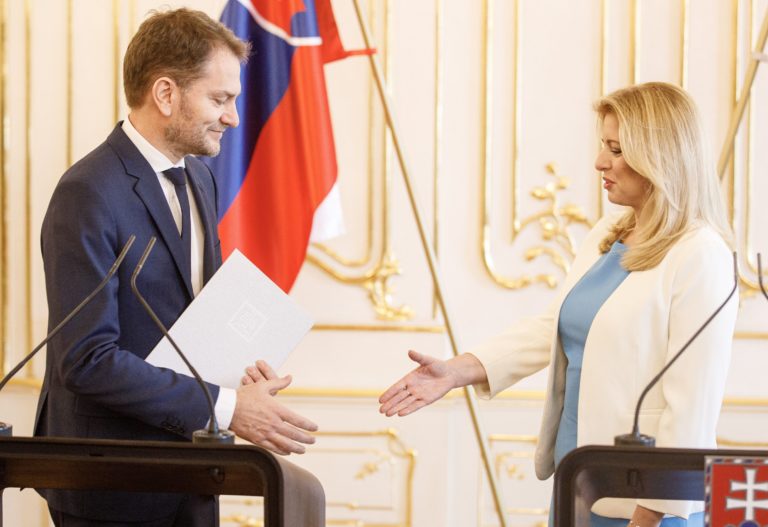 PREZIDENTKA: Poverila Matoviča zostavením vlády SR