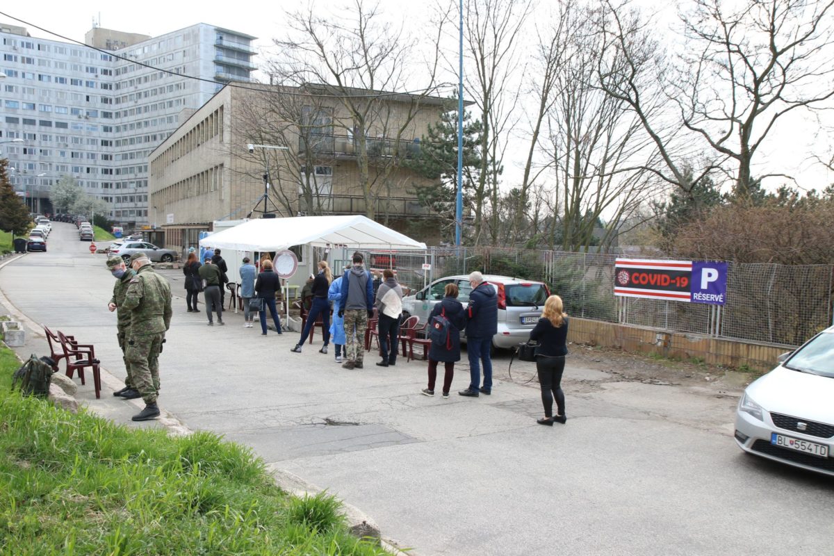 Univerzitná nemocnica Bratislava, koronavirus