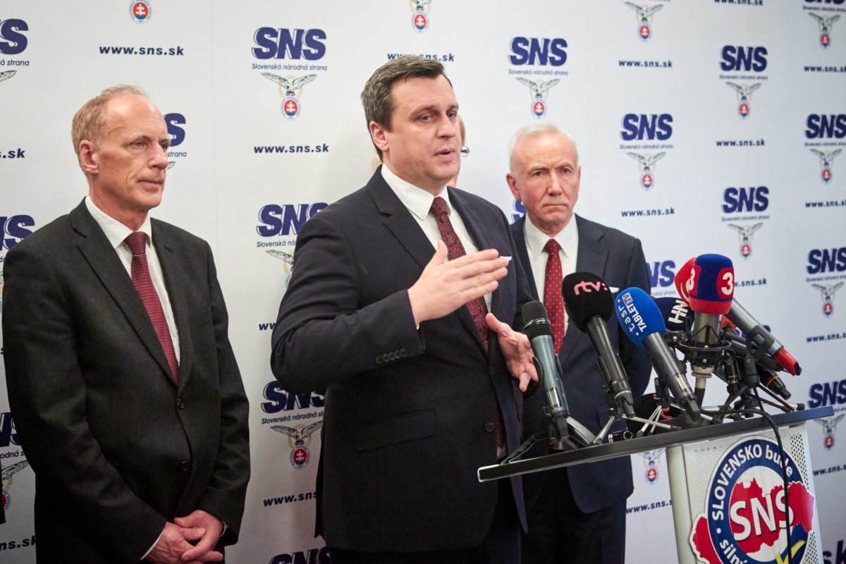 Štefan Zelník, Andrej Danko, Jaroslav Paška