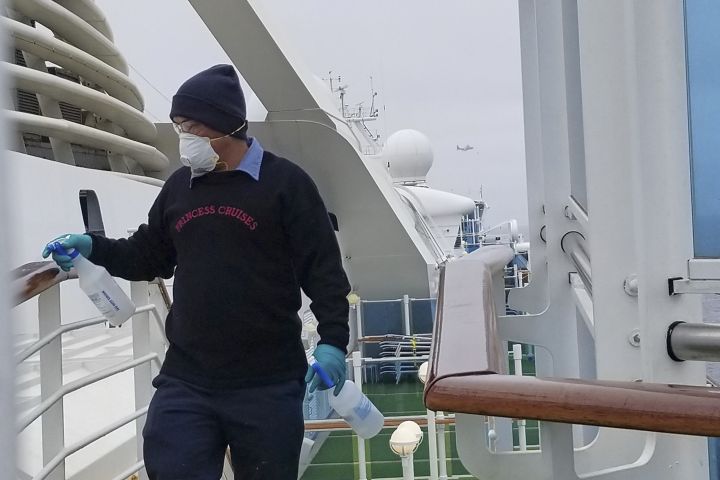 Koronavírus, Grand Princess