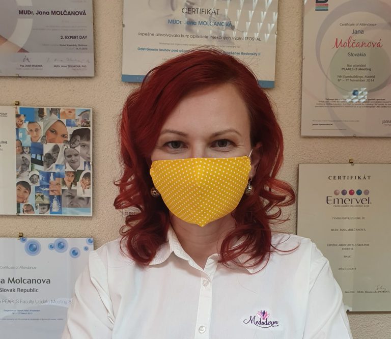 Dermatologička Jana Molčanová