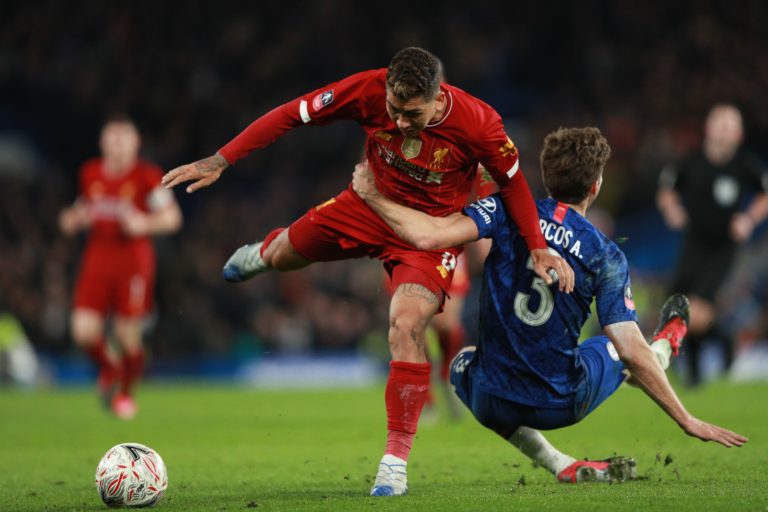 Marcos Alonso, Roberto Firmino, FC Chelsea, FC Liverpool, FA Cup