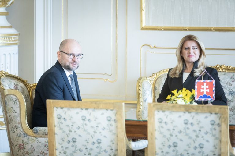 PREZIDENTKA: Prijala Richarda Sulíka