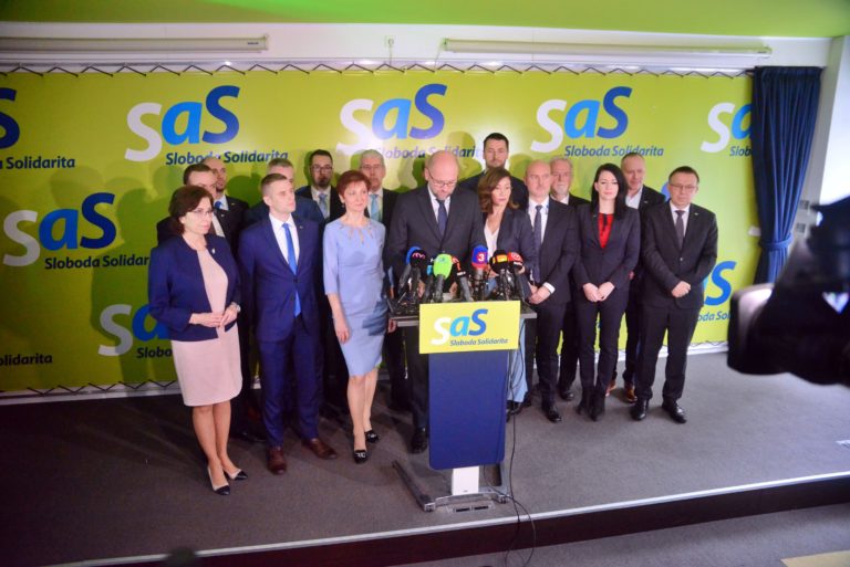 SAS: Predstavili svoj poslanecký klub