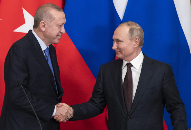 Vladimir Putin, Recep Tayyip Erdogan