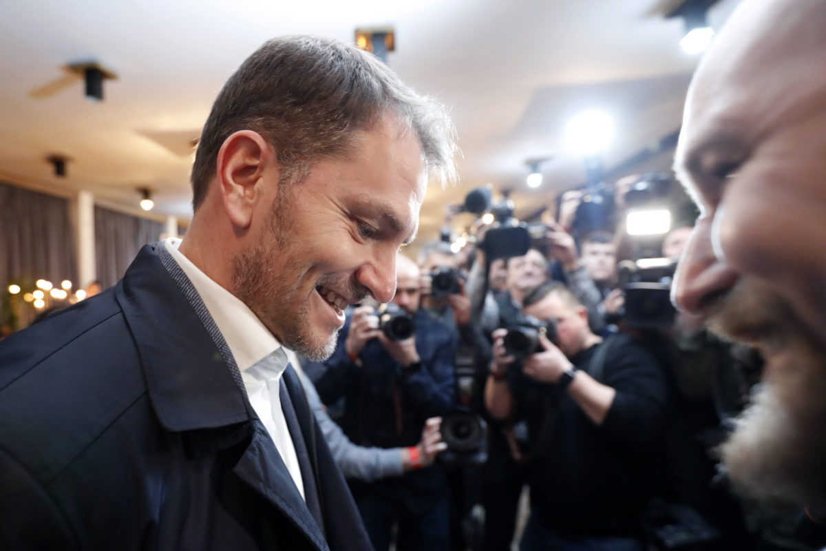 VOĽBY: Volebná noc v centrále strany OĽaNO