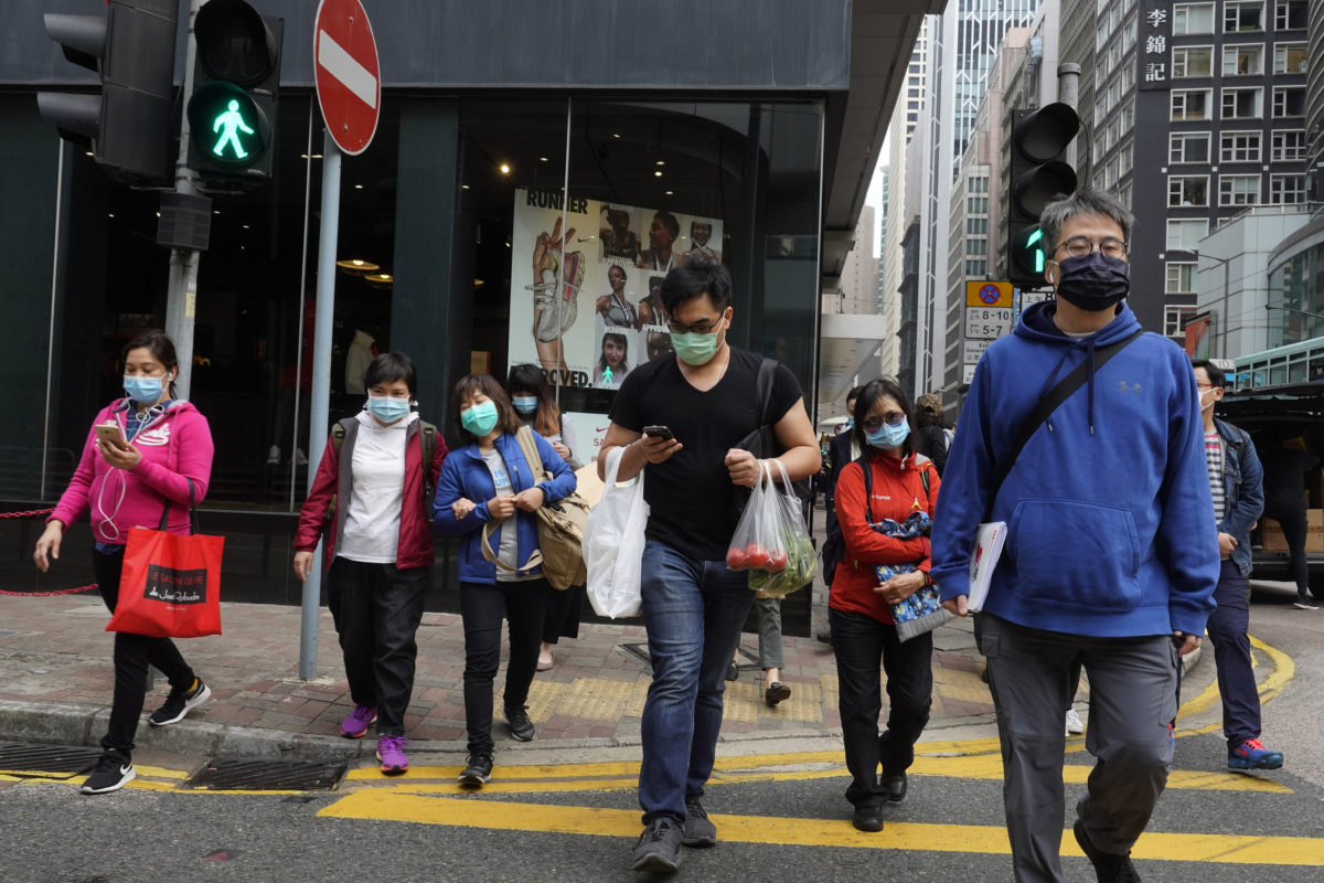 Hong Kong, koronavírus