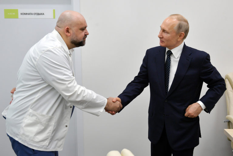 Putin, Procenko