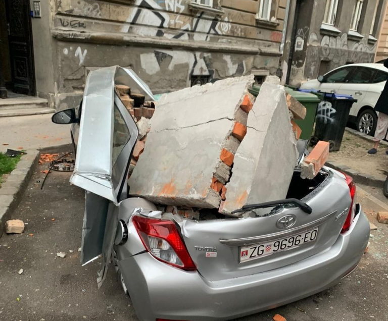 Zemetrasenie v Zahrebe