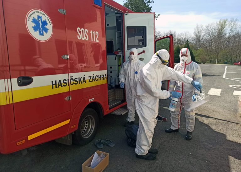 HASIČI: Odoberali vzorky na koronavírus