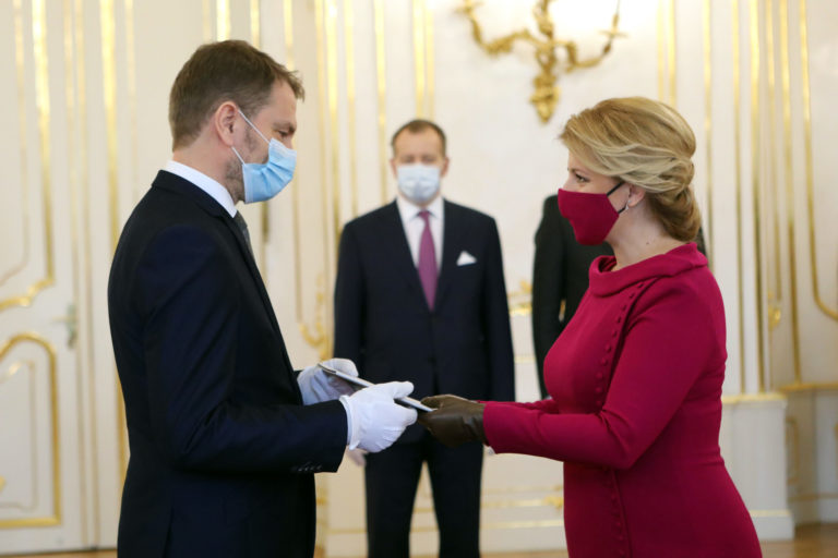 PREZIDENTKA: Vymenovala novú vládu SR
