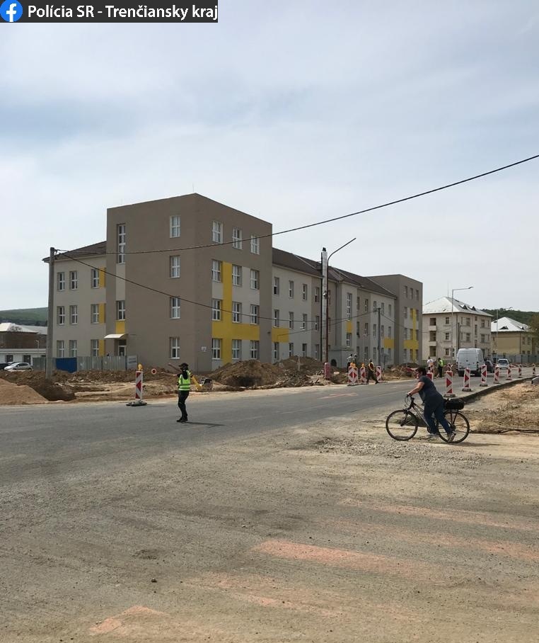 Vybuch, nove mesto nad vahom