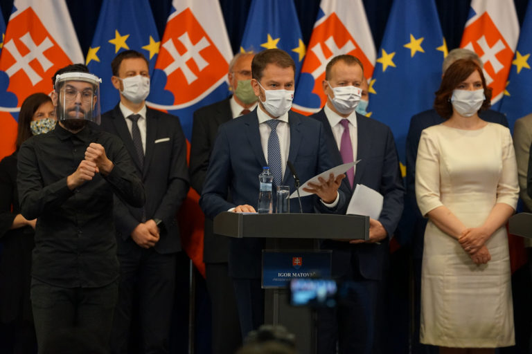 VLÁDA: Matovič, remišová, kollár, mičovský, heger