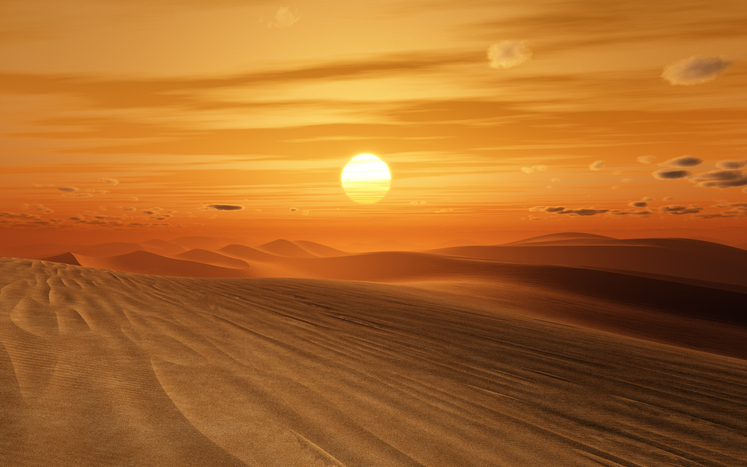 Pust, sahara