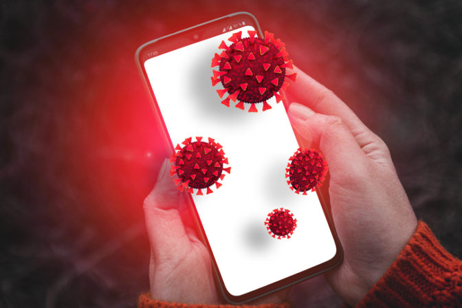 Koronavirus, mobil
