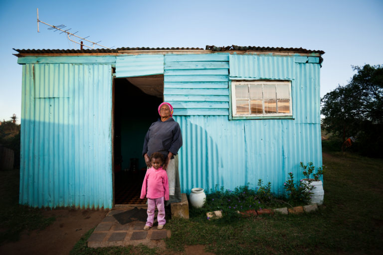 Rural African Mother and Child