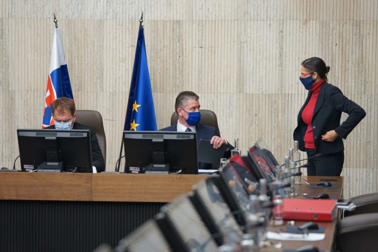 Igor Matovič, Roman Mikulec,  Mária Kolíková