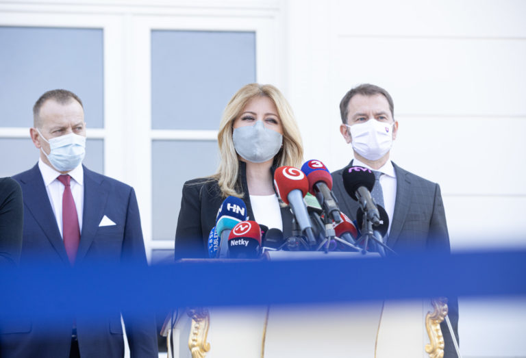 Zuzana Čaputová, Igor Matovič, Boris Kollár