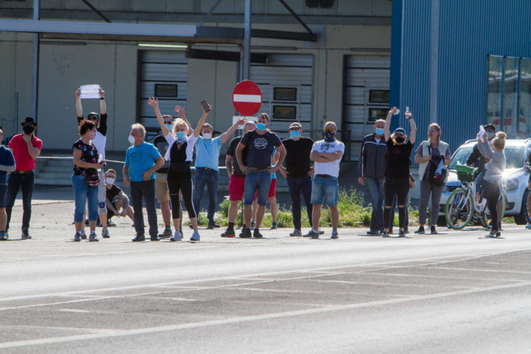 PROTEST: Slovákov pracujúcich v Rakúsku