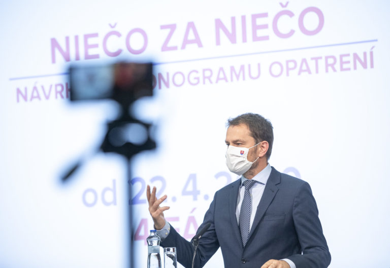 PREMIÉR: Postupné otváranie ekonomiky