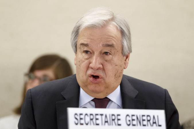 Generálny tajomník Organizácie Spojených národov (OSN) António Guterres