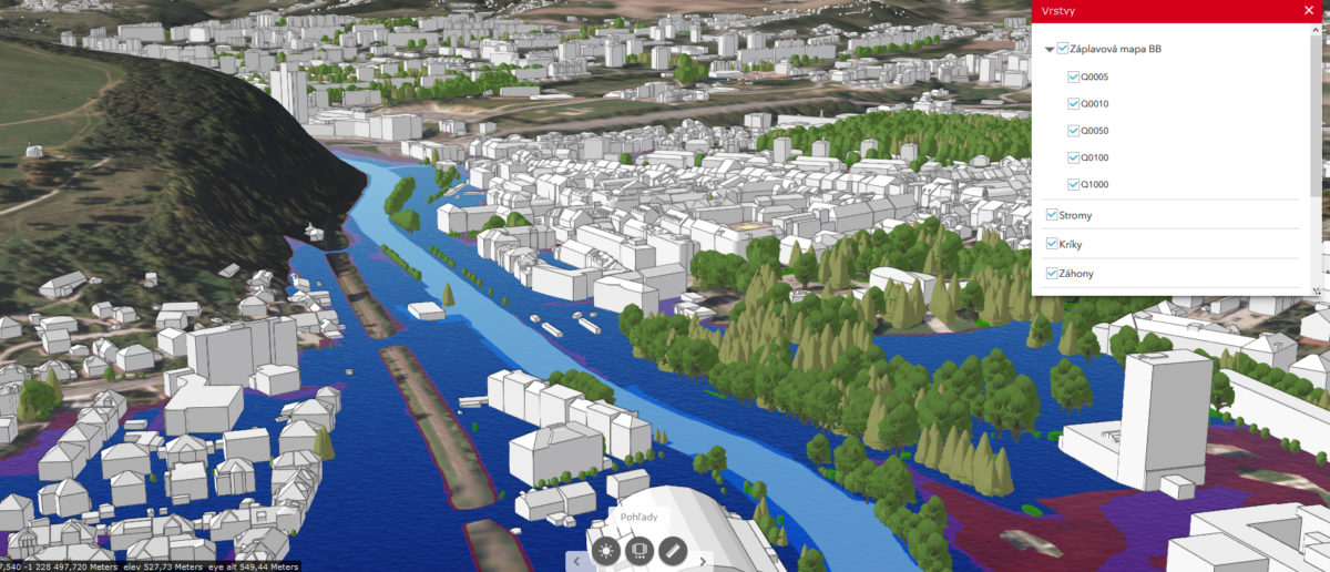 BANSKÁ BYSTRICA: Virtuálny digitálny model mesta