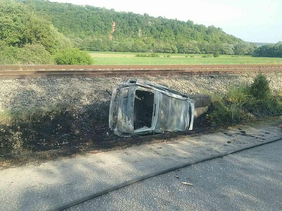Havária auta pri Gemerskej Hôrke