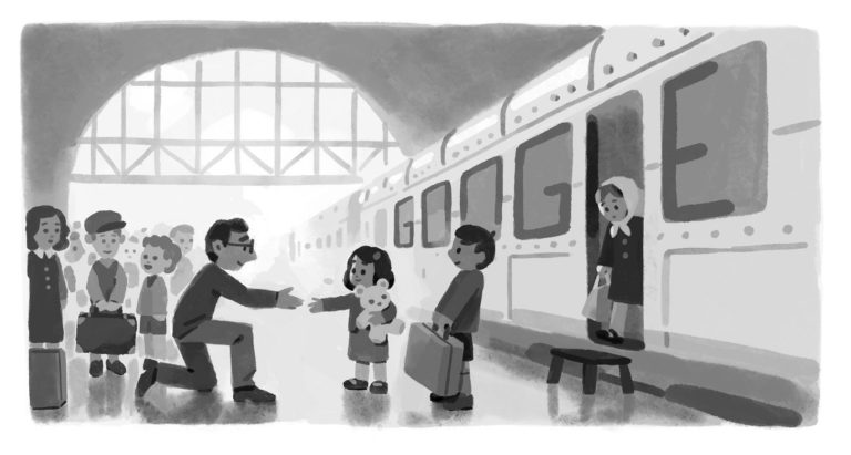 Google Doodle, Sir Nicholas Winton
