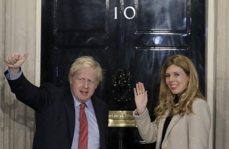 Boris Johnson, Carrie Symonds