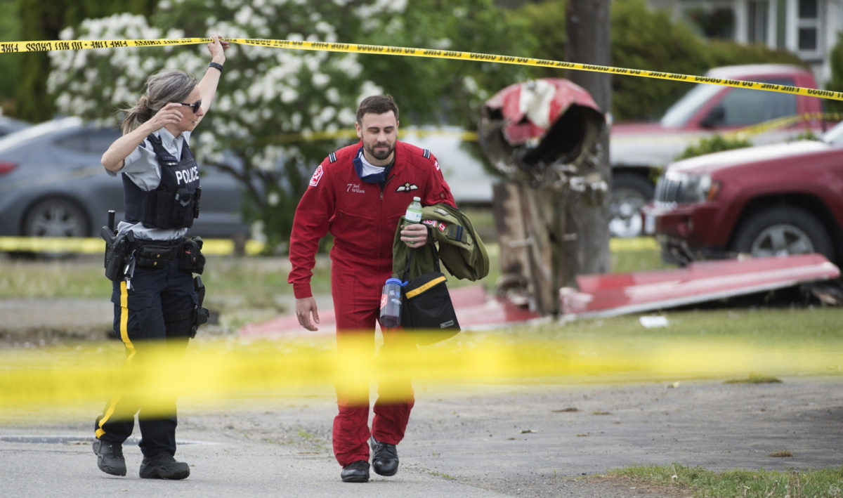 Canada Air Force Crash
