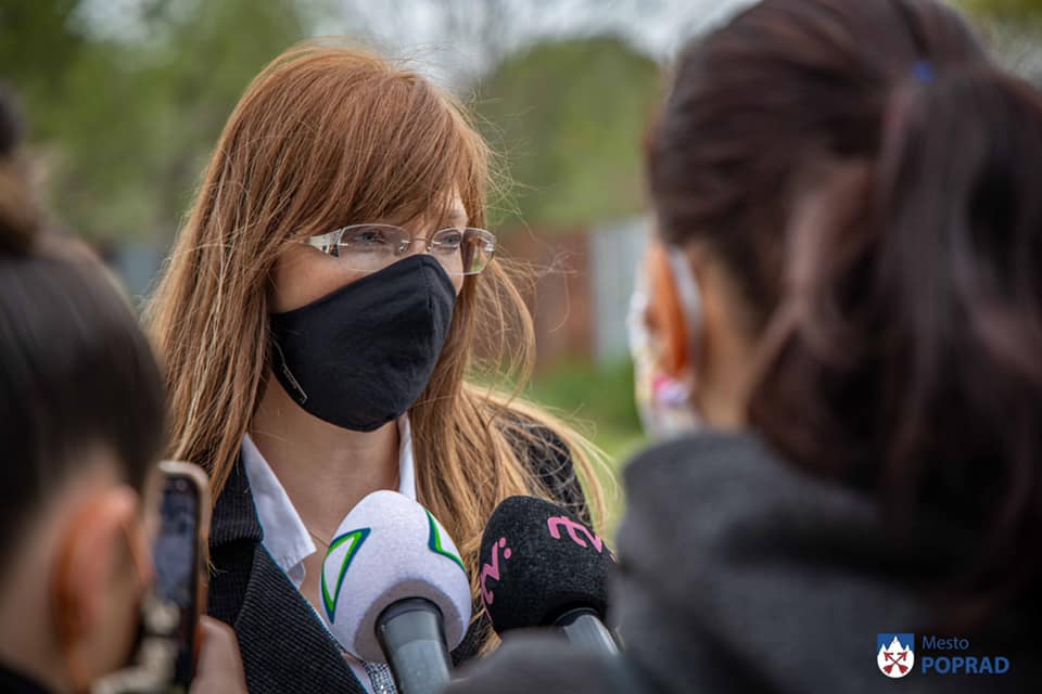 Primátorka mesta Poprad Andrea Turčanová