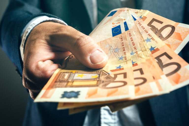 euro peniaze príspevok