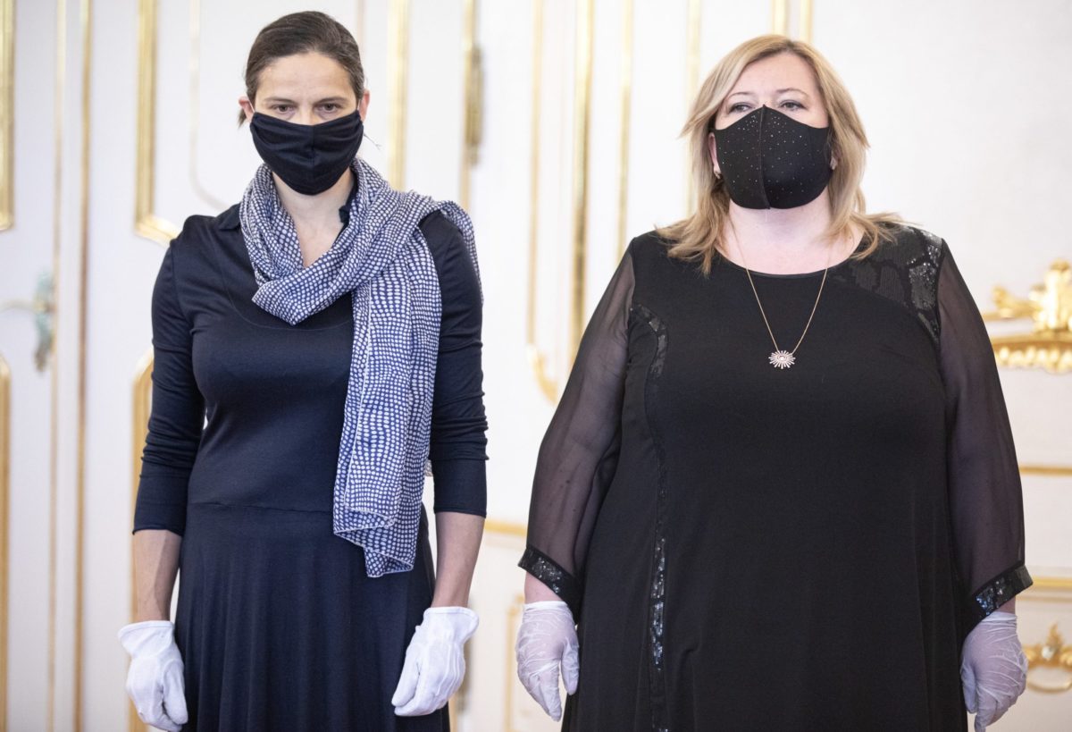Mária Kolíková, Lenka Praženková