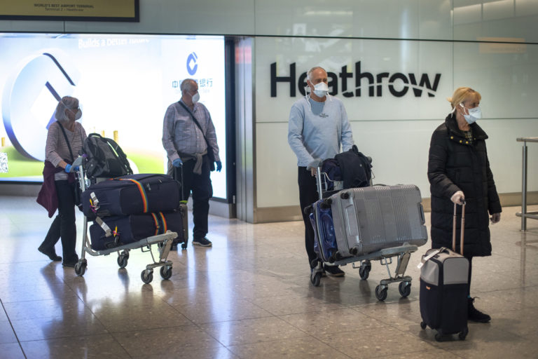 Virus Outbreak Britain