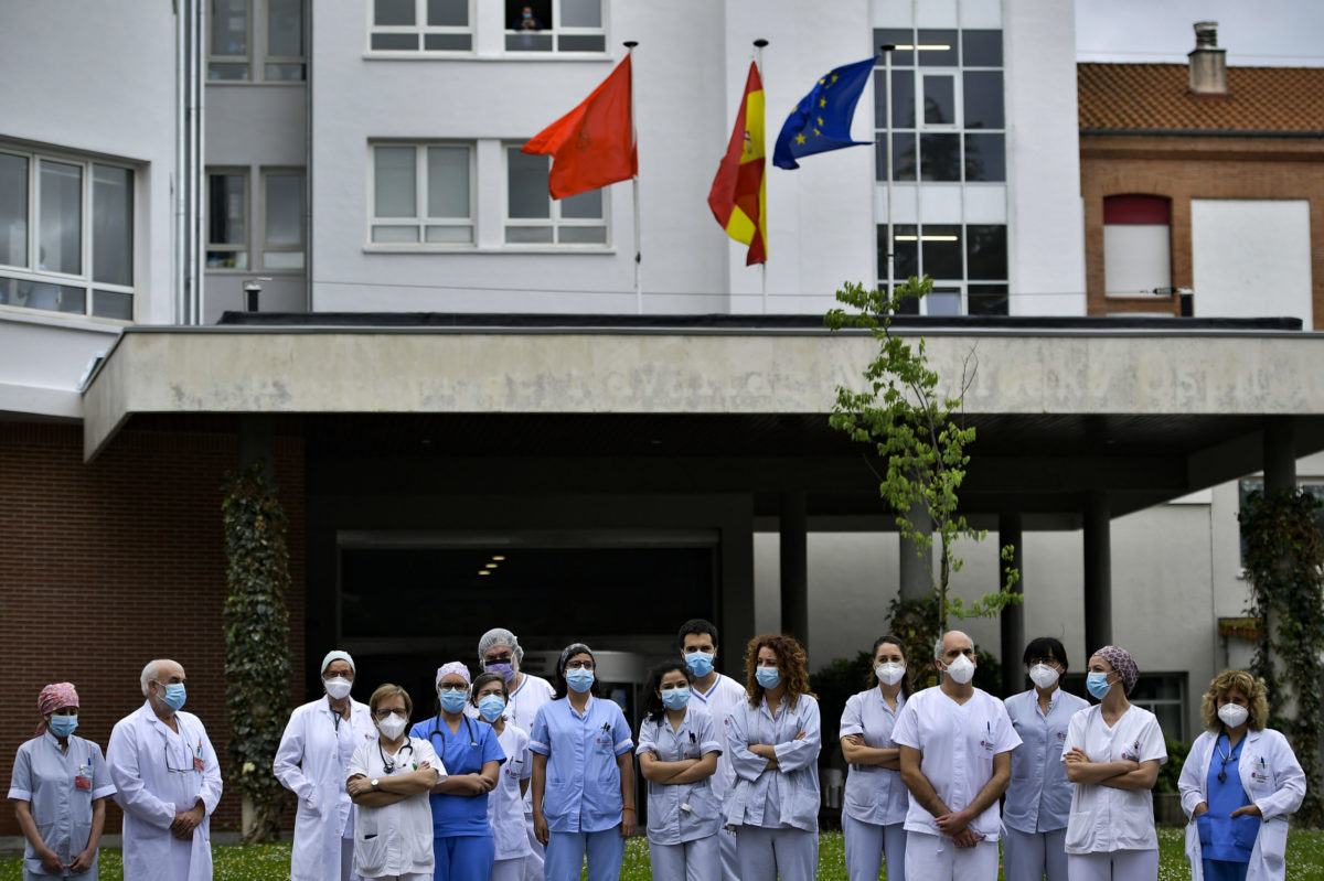 Virus Outbreak Spain