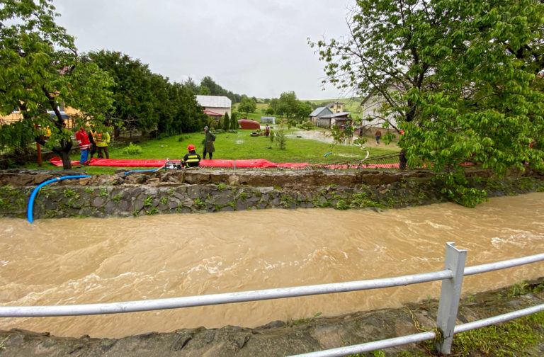 Pichne, zaplavy
