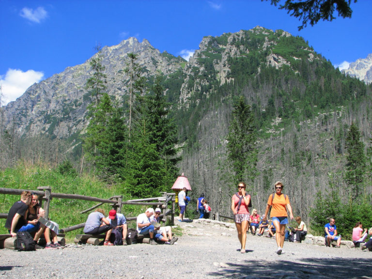 Vysoké Tatry, turisti