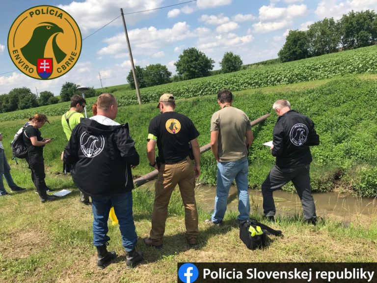 Polícia, enviroakcia, Podhájska