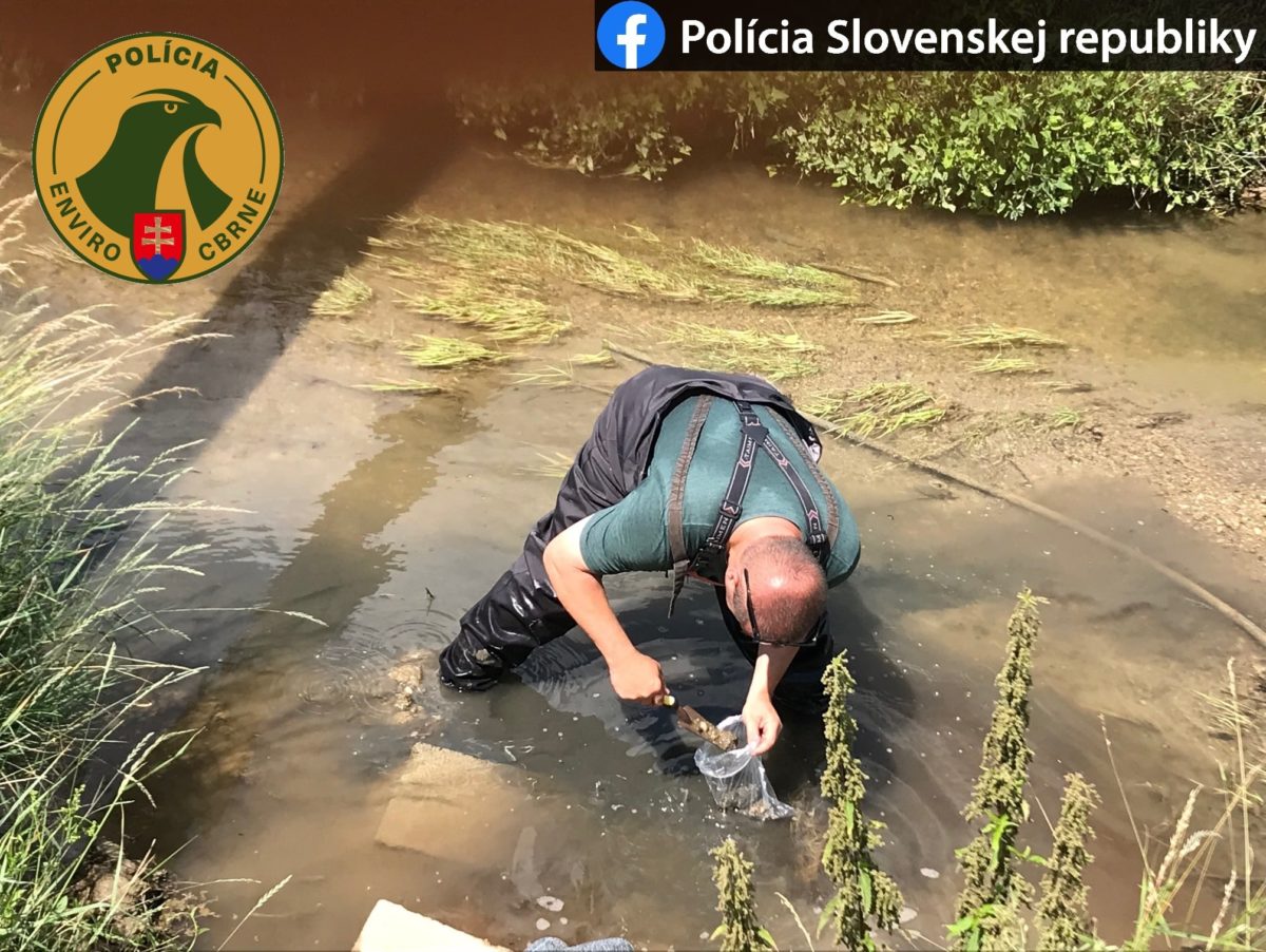 Polícia, enviroakcia, Podhájska
