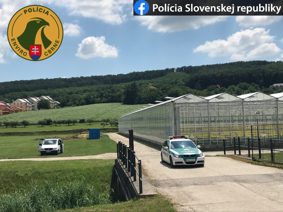 Polícia, enviroakcia, Podhájska
