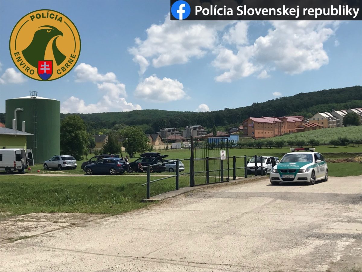 Polícia, enviroakcia, Podhájska