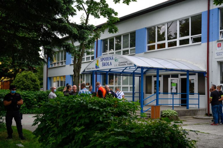 útok, základná škola, Vrútky